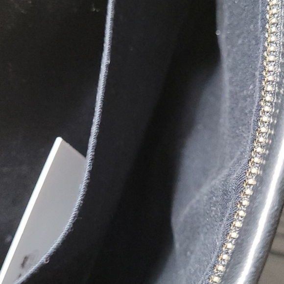 Coach black smooth leather wristlet/ clutch authentic - Picture 3 of 12